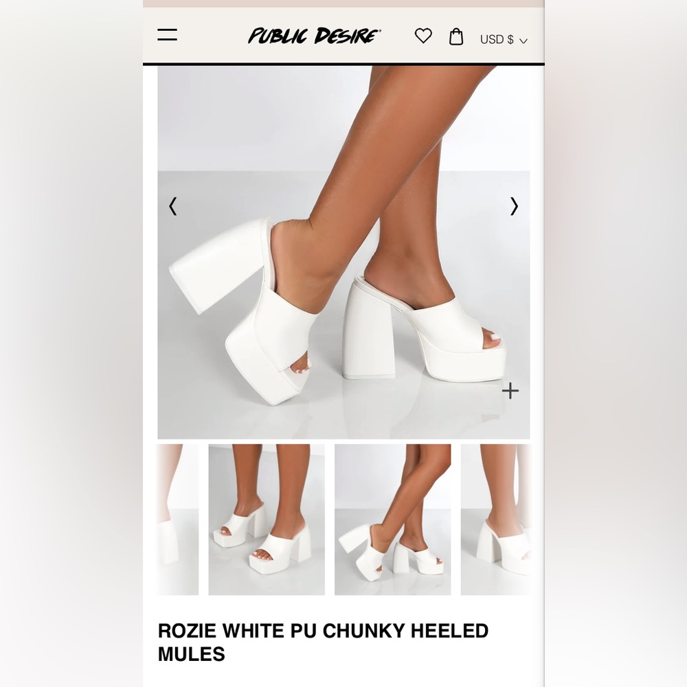 Public Desire Rozie Sandals
🚨REMOVING SOON🚨